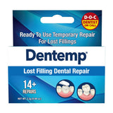 Dentemp Reparatur von lockeren Kappen und verlorenen Füllungen