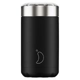 Chilly's Wiederverwendbarer Lebensmittelbehälter Mono Schwarz 500ml