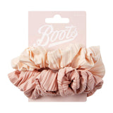 Boots Satin Stoff Haargummis 2er-Pack 