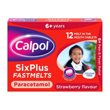 Calpol Six Plus Fastmelts 250 mg Schmelztabletten - 12 Tabletten