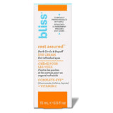 Bliss Rest Assured Augencreme 15 ml 