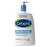 Cetaphil Sanfte Hautreinigung, Gesichts- und Körperwaschmittel für normale bis trockene empfindliche Haut 1L Familiengröße