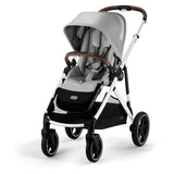 Cybex Gazelle S Einzel- zu Doppel-Kinderwagen 2023 Taupe Rahmen - Lava Grau