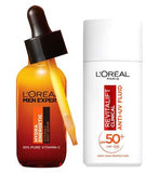 LOreal Men Expert Vitamin C Serum 30ml  LOréal Paris UV Fluid SPF 50 50ml Duo