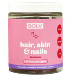 SOLV Hair Skin and Nails Gummies 151g 56 Pack