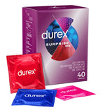 Durex Kondome Überraschungs-Sortiment, 40er-Packung