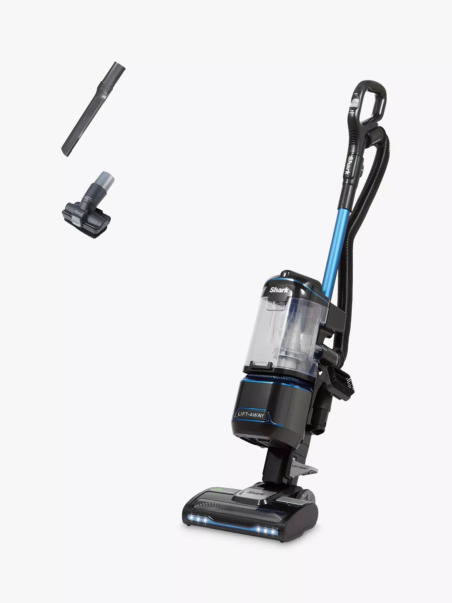 Shark Lift-Away NV602UK Upright Vacuum Cleaner, Mid Blue - McGrocer