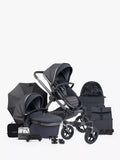 iCandy Peach 7 All-Terrain Kinderwagen, Babywanne &amp; Zubehör-Set, Nimbus/Storm