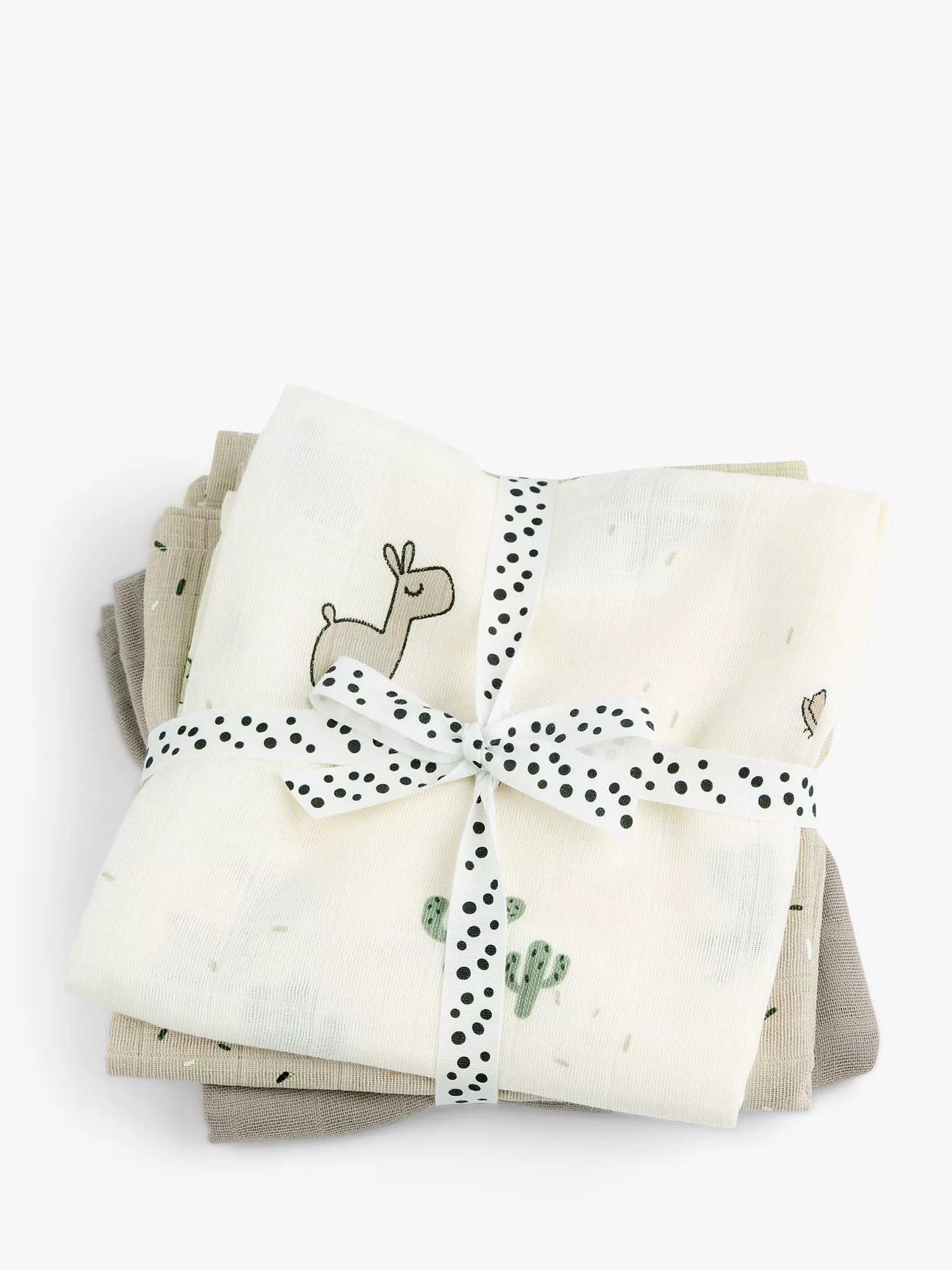Done by Deer Lalee GOTS Organic Cotton Muslin Burp Cloths, Pack  of 3, Sand - McGrocer