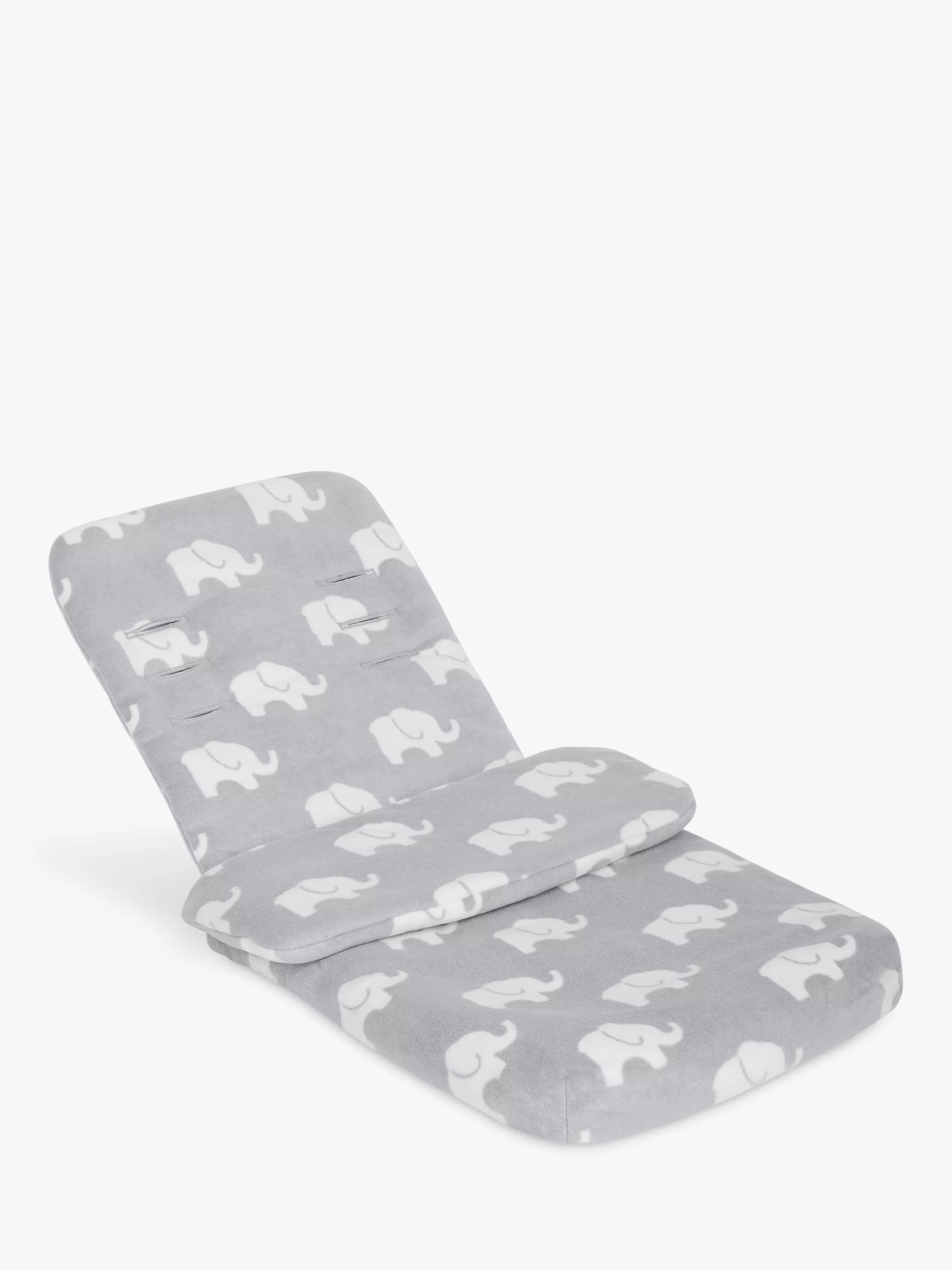 John Lewis Elephant Print Fleece Footmuff - McGrocer