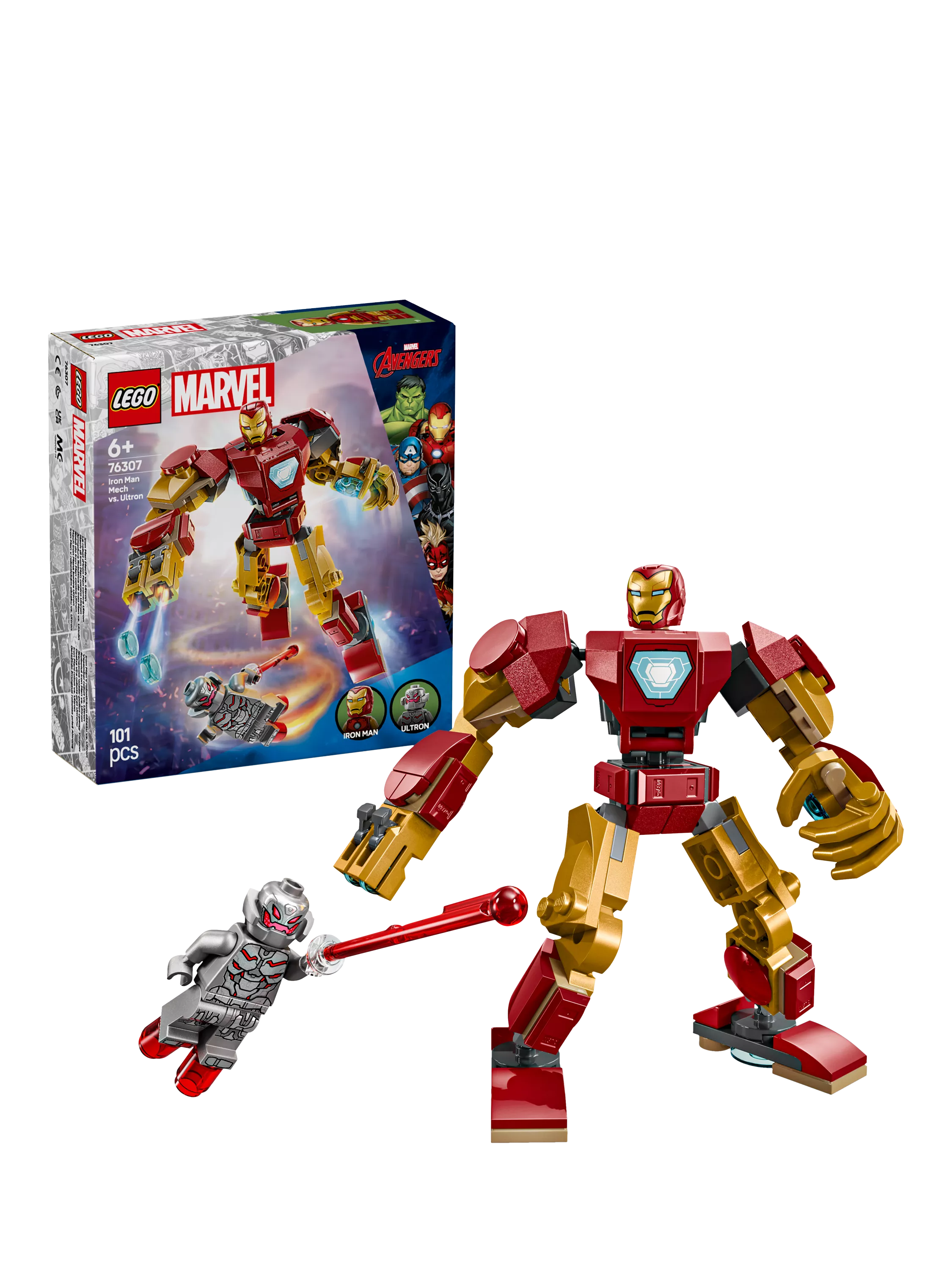 LEGO Marvel 76307 Iron Man Mech vs. Ultron - McGrocer
