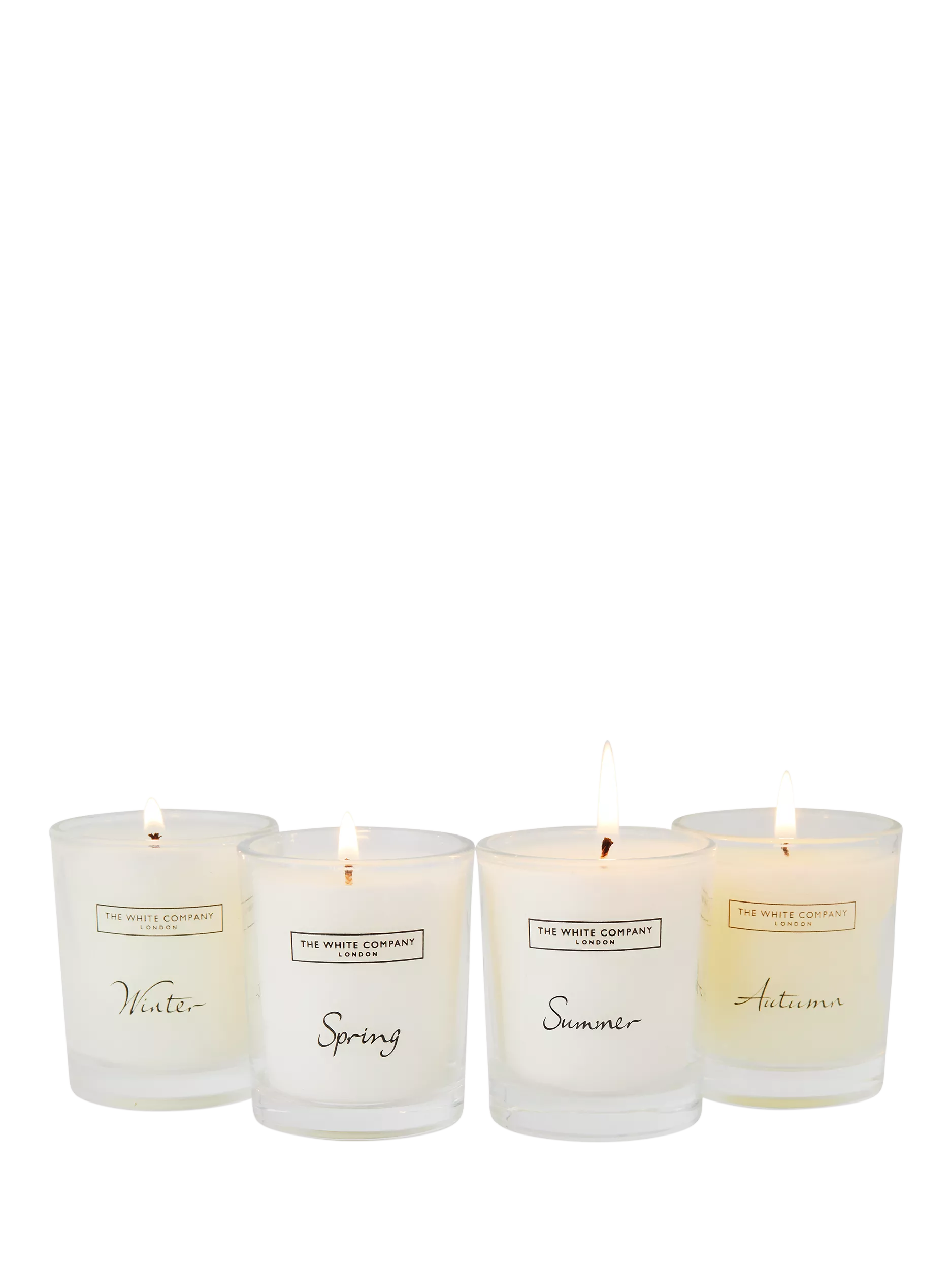 The White Company Four Seasons Votive Candle Gift Set - McGrocer