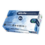 E-Glove Nitrile Excellent Protection Examination Gloves - Extra Large 100 Pack