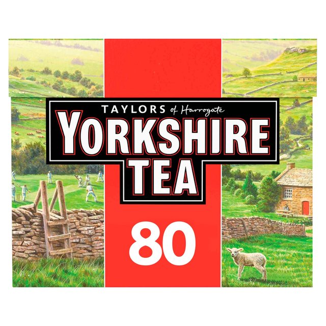 Yorkshire Tea Teabags   80 per pack GOODS M&S   