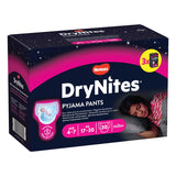 Huggies DryNites Pyjamahosen für Mädchen im Alter von 4-7 Jahren, 30er-Packung