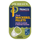 Princes Extra Virgin Olive Oil Jack Mackerel Fillets 125g