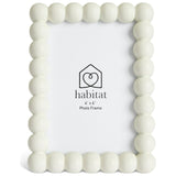 Habitat Bobble Picture Frame - White - 4x6