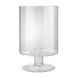 Habitat Large Hurricane Candle Holder with Glass Foot