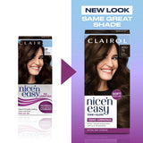 Clairol Nice'N Easy Tone+Gloss Dark Brown 400/79 Semi Permanent Hair Dye