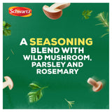 Schwartz Bella Italia Pollo Funghi Creamy Chicken & Wild Mushroom Rigatoni Recipe Mix 30g