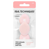 Real Techniques Mini Miracle Powder Puff Trio x3