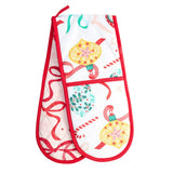 Sainsbury's Home Bow/Bauble Double Oven Glove