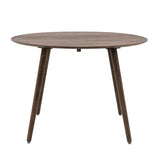 Gallery Hatfield Smoked Round Dining Table, Seats 4 - McGrocer