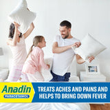 Anadin Paracetamol Pain Relief for Headaches Cold & Flu Tablets 16    16 per pack - McGrocer