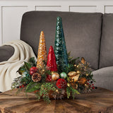 20" (51cm) Pre-Lit Centrepiece with 35 LED Lights - McGrocer