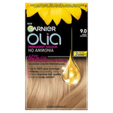 Garnier Olia Permanent No Ammonia Hair Dye Light Blonde 9.0 - McGrocer