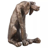 Frith-Skulptur „Sidney Dog“ von Paul Jenkins, Höhe 29,5 cm