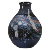 Poole Pottery Celestial Bud Vase, Grau/Blau, H 12,5 cm