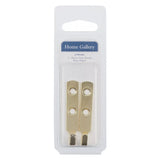 Home Gallery Messingbeschichtete J-Haken, 2er-Pack