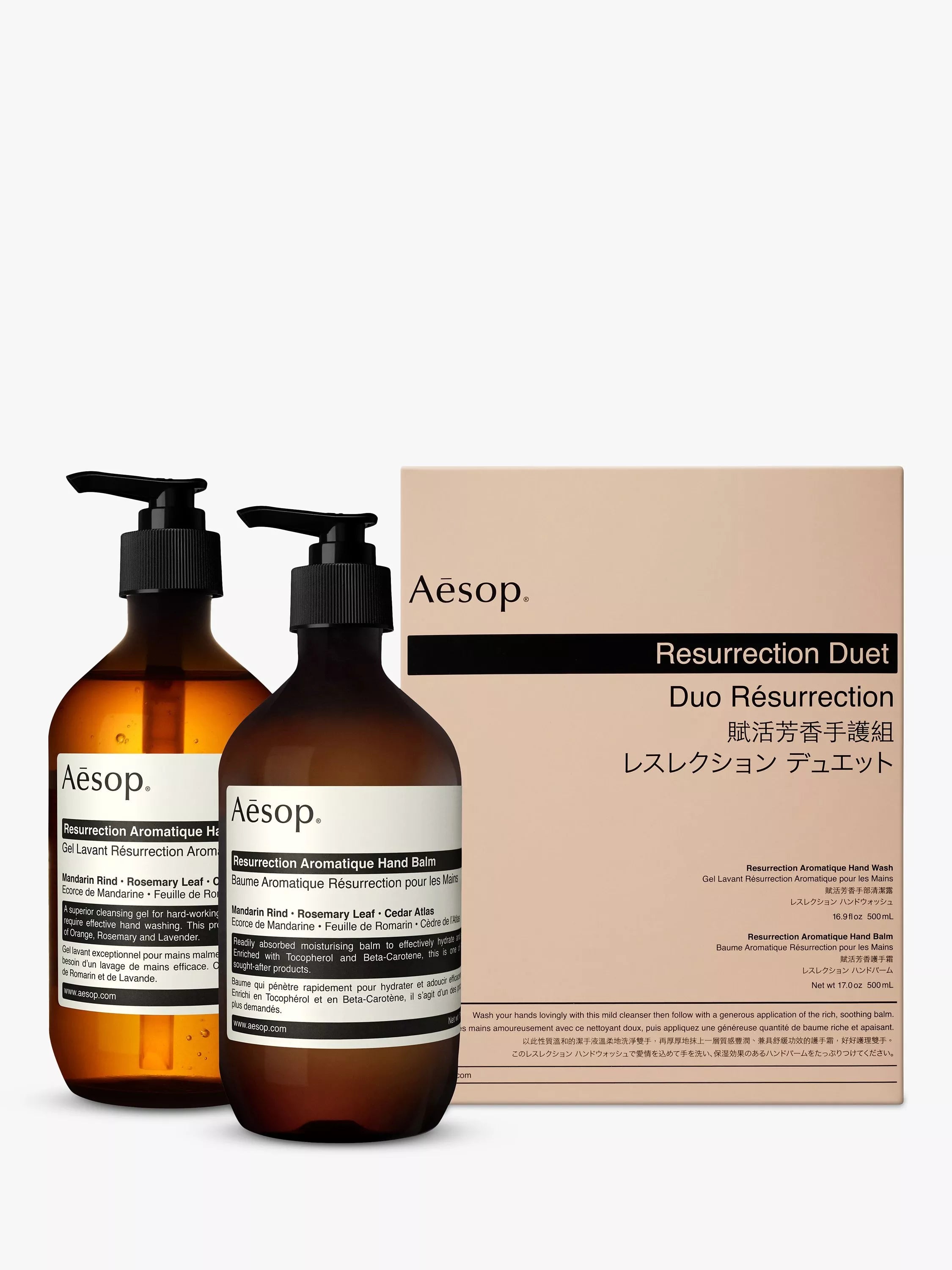 Aesop Resurrection Duet Hand Care Gift Set - McGrocer