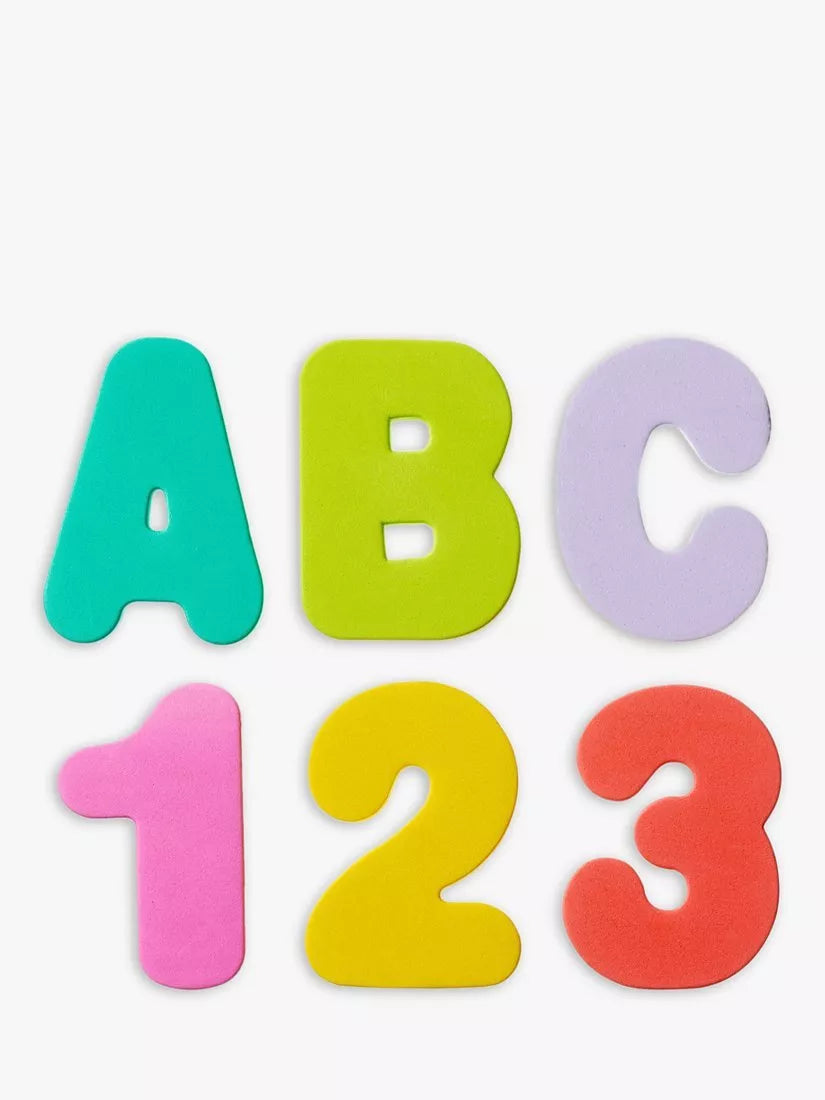 Vital Baby Vital Letters Bath Toy, Multi - McGrocer