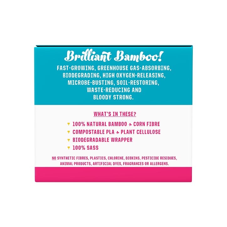 Flo Bamboo Daily Panty Liners Wrapped + Ultra Thin (24 liners) - 998438