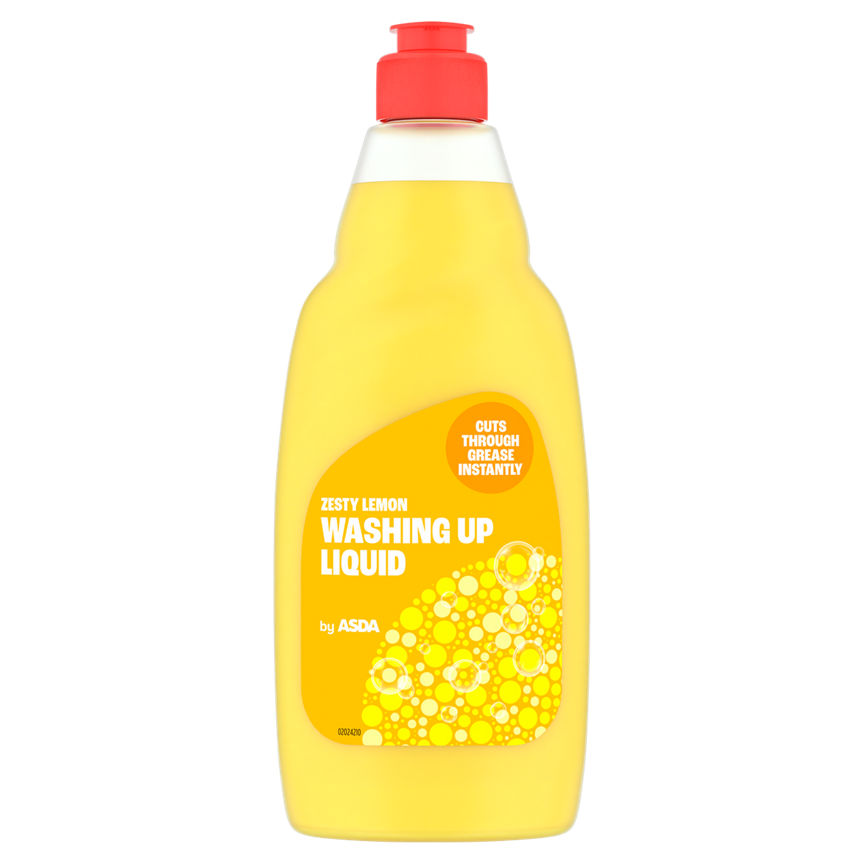 ASDA Zesty Lemon Washing Up Liquid - McGrocer