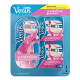 Gillette Venus Breeze Rasierer und 8 Klingen 