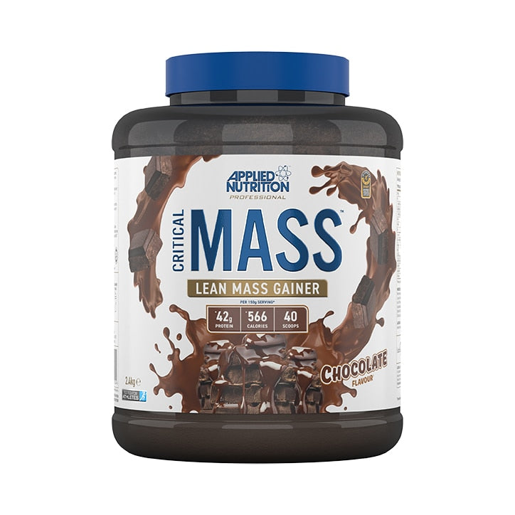 Applied Nutrition Critical Mass Professional Lean Mass Gainer Strawberry 2.4kg (16 Servings) - 999306