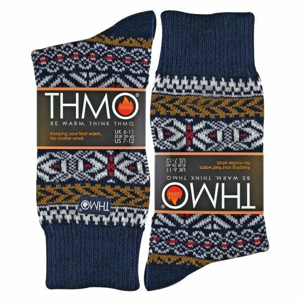 THMO Mens Vintage Thermal Wool Blend Socks 6-11 UK GOODS Superdrug   