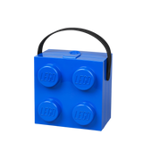 Blaue Schachtel mit Griff