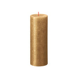 Bolsius Metallic Gold Shimmer Rustic Candle 190 x 68