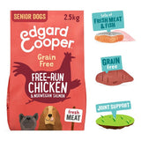 Edgard  Cooper Senior Grain Free Dry Dog Food Free-Run Chicken  Salmon