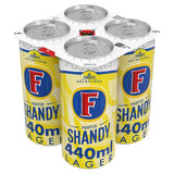Fosters Proper Lager Shandy Beer Can