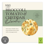 MS Broccoli Cheese  Tomato Quiche