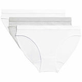 MS Girls Cotton Stretch Knickers 3 Pack 6-7 Years White Mix