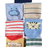 MS Boys Cotton Rich Animal Socks 0-6 Months 7 Pack