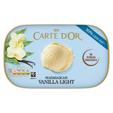 Carte Dor Madagascan Vanilla Light Ice Cream Dessert Tub