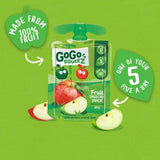 GoGo squeeZ Fruit Smoothie Snack Apple 4X90g