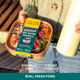 Pollen  Grace Superfood Red Pepper Houmous  Rice Salad Bowl